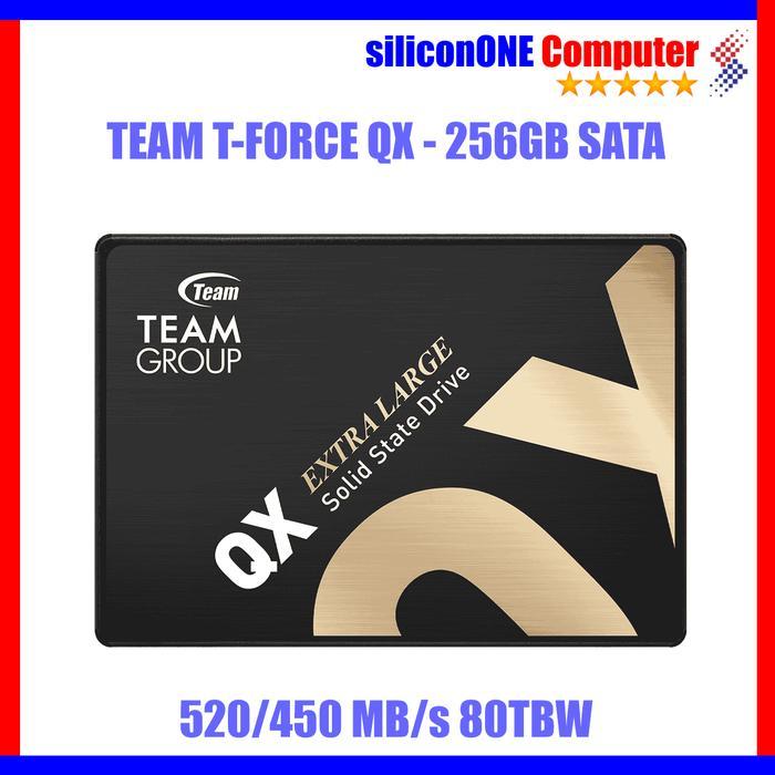 Team SSD 256GB T-FORCE QX Sata III 2.5" SLC Cache 3Tahun