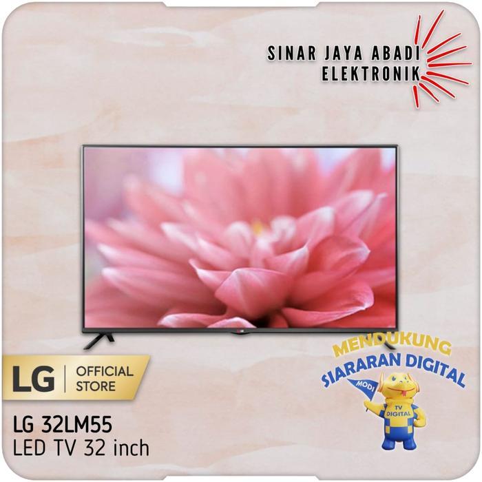TV LG 32LM55 NEW 2021 - Tanpa Bracket