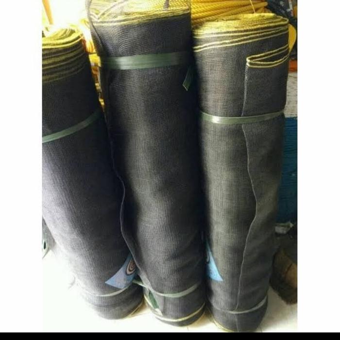jaring waring ikan hitam 1roll ( panjang 100 meter x lebar 120cm)