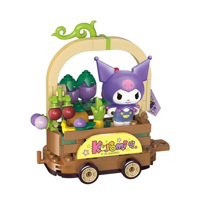 Keepplay Sanrio Kuromi Fruit Picking At The Orchard Keeppley Kids Toy Block Bricks Set Mainan