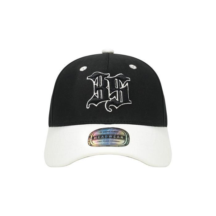 3Second Pria Snapback Topi Pria Snapback Katun Breathable dengan Desain Logo - Hitam Snapback Hat Ka