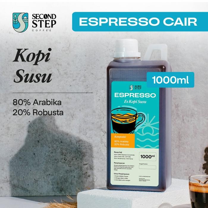 

oW.galiban - Espresso Cair Kopi Susu Kekinian 1 Liter Konsentrat Kopi Murni