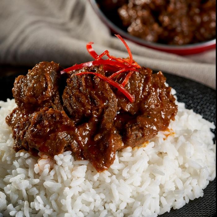 

Mamiseler45 - Mercon Merah Putih Set Duet - Oseng Daging, Cumi Jerit, Cakalang, Rendang Ayam Pedas