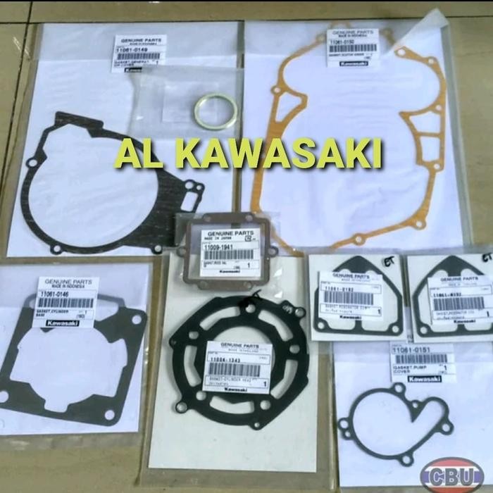Paking Gasket Set Fullset Ninja Rr Old Zx150 Rr Original