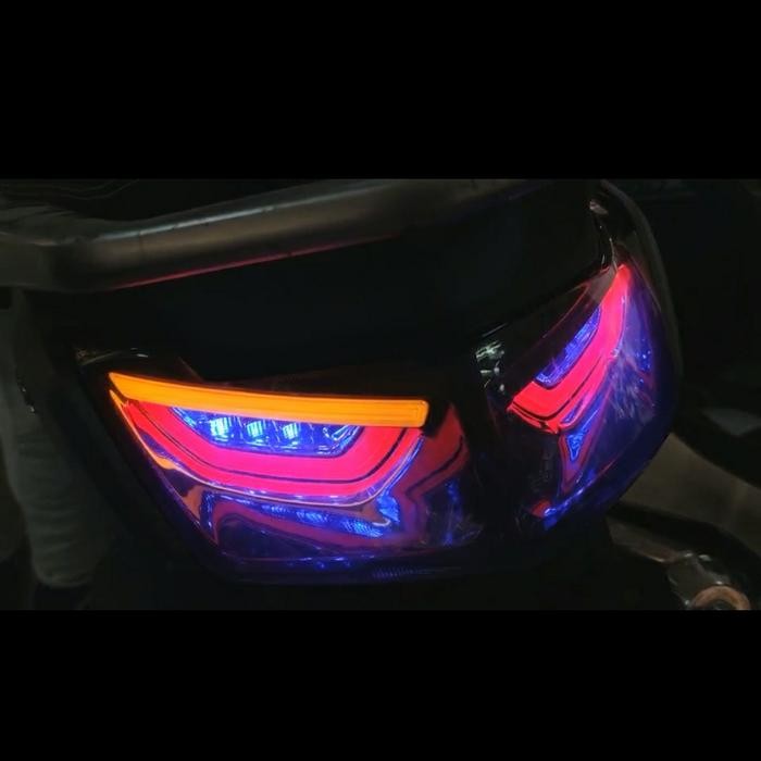 Yamaha Nmax Custom Stoplamp Premium Model Xmax Murah 3In1 Ya