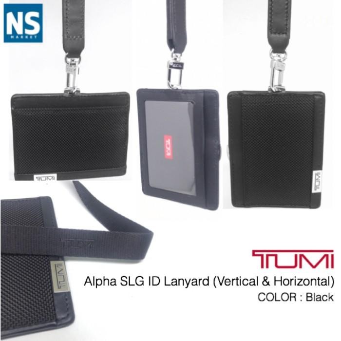 

ReadyBanyakk77- TUMI Alpha SLG ID Lanyard - Black Chrome ( Vertical/Horizontal)