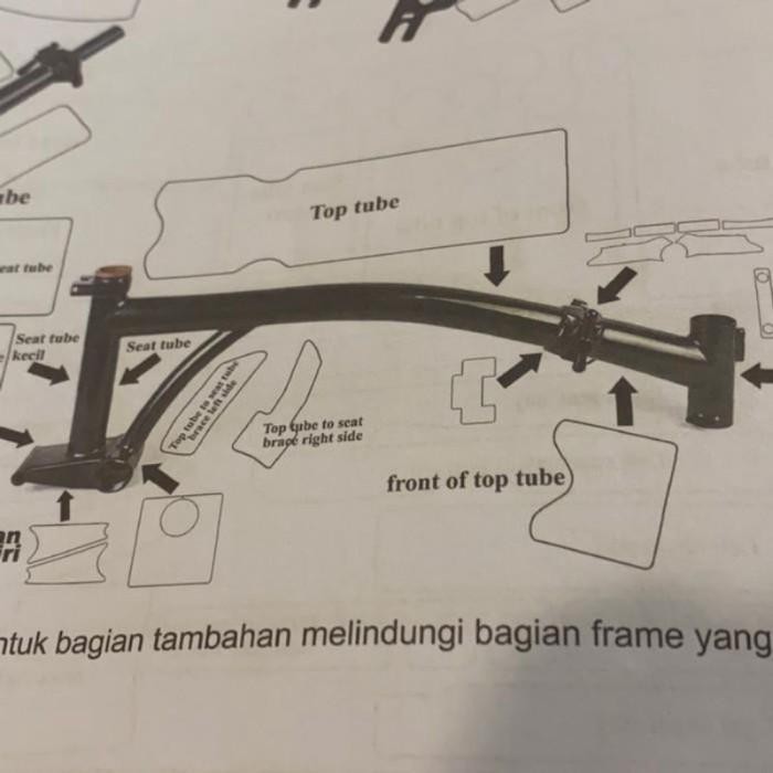 

Laminating sepeda brompton full set Berkualitas