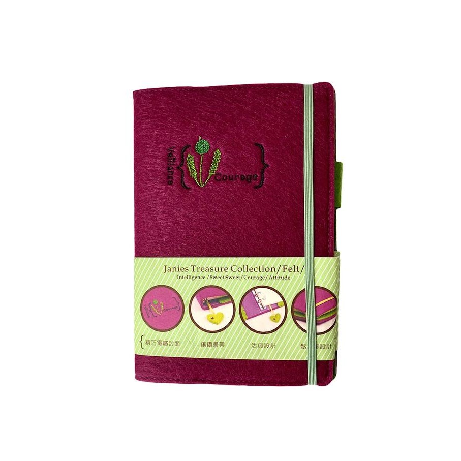 

Khusus Grab! Agenda File Binder A6 Cover Felt Jean Taiwan