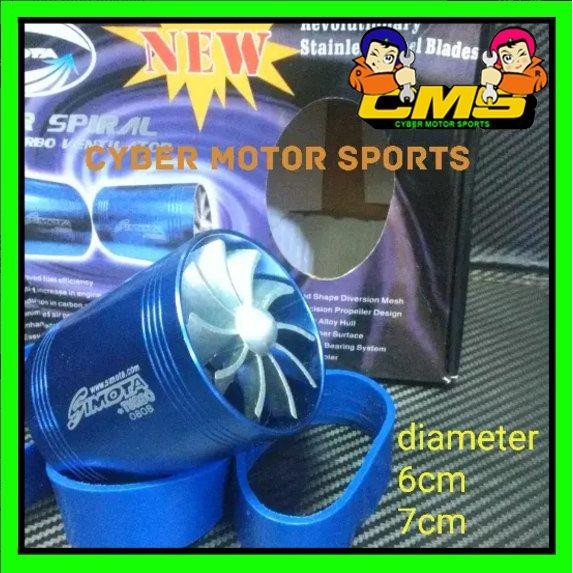 Turbo Ventilator Universal. Turbo Ventilator Saluran Filter Udara