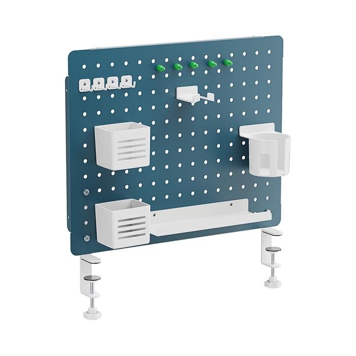 

TERLARIS AZKO Stora Papan Pegboard Set Pegboard Decorative W Desk Mounted Wire Board Organizer Meja