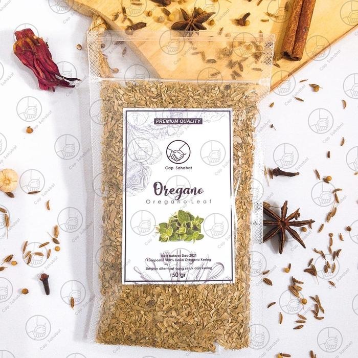 

Premium 50gr Daun Oregano / Oregano / Oregano Kering / Rempah / JSR 100%