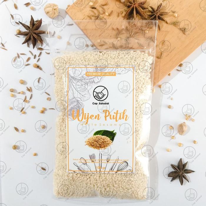 

Premium 100gr Wijen Putih / White Sesame 100% PREMIUM