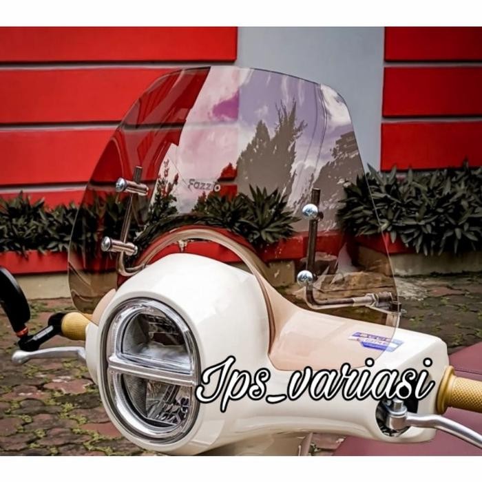 WINDSHIELD YAMAHA FAZIO AKSESORIS MOTOR YAMAHA FAZIO