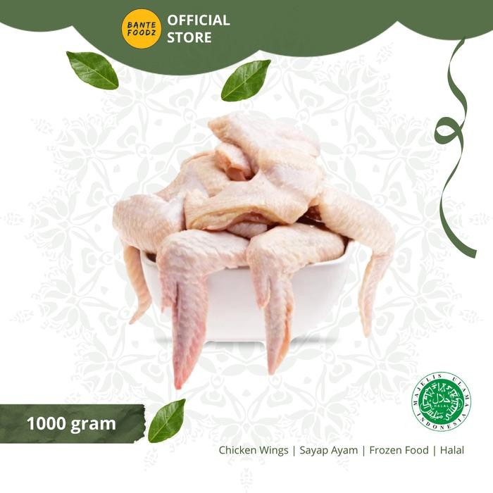 

Pilihan- Sayap Ayam Segar Berkualitas / Chicken Wings Fresh Premium(Frozen)1 Kg