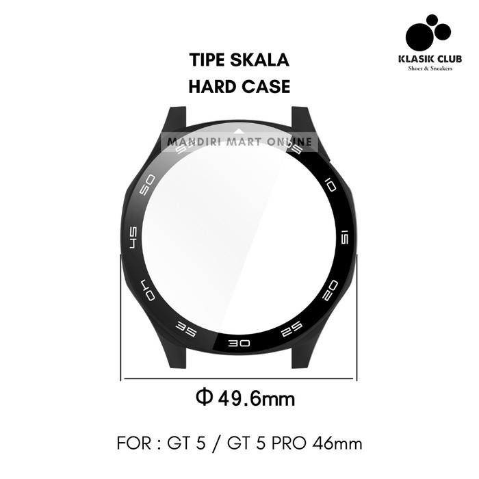 Bumper Case 2 in 1 Huawei Watch GT 5 GT 5 PRO 46mm Casing Pelindung Anti Gores Huawei Watch GT 5