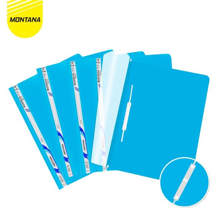 

MONTANA File Bisnis Map Plastik F4 12 Pcs Business File Dokumen Folder TBF-F4/Lusin