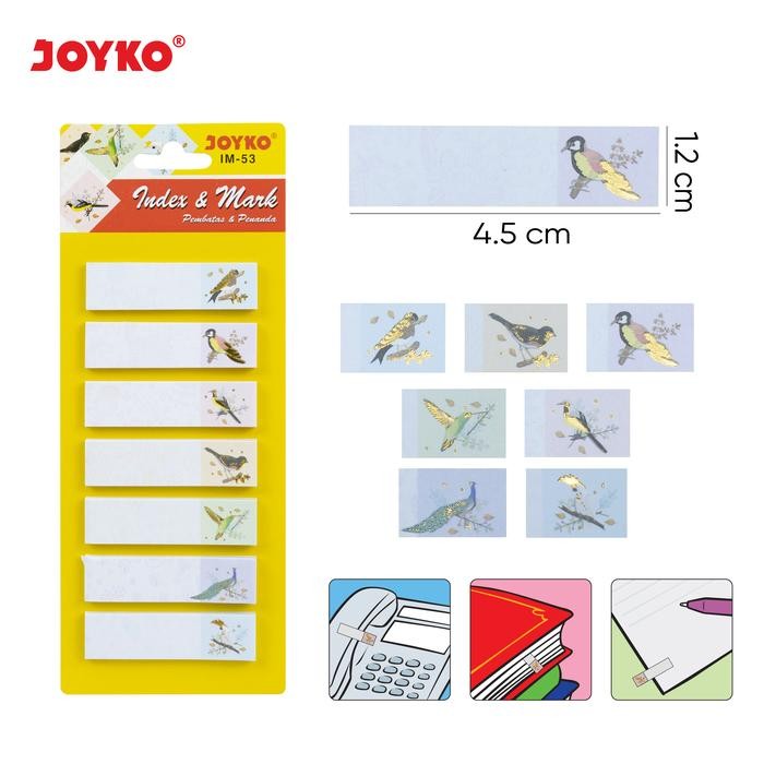 

Index Mark Penanda Pembatas Joyko IM-53 Kertas