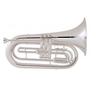 King 1127Sp Ultimate Marching Baritone Silver Plated