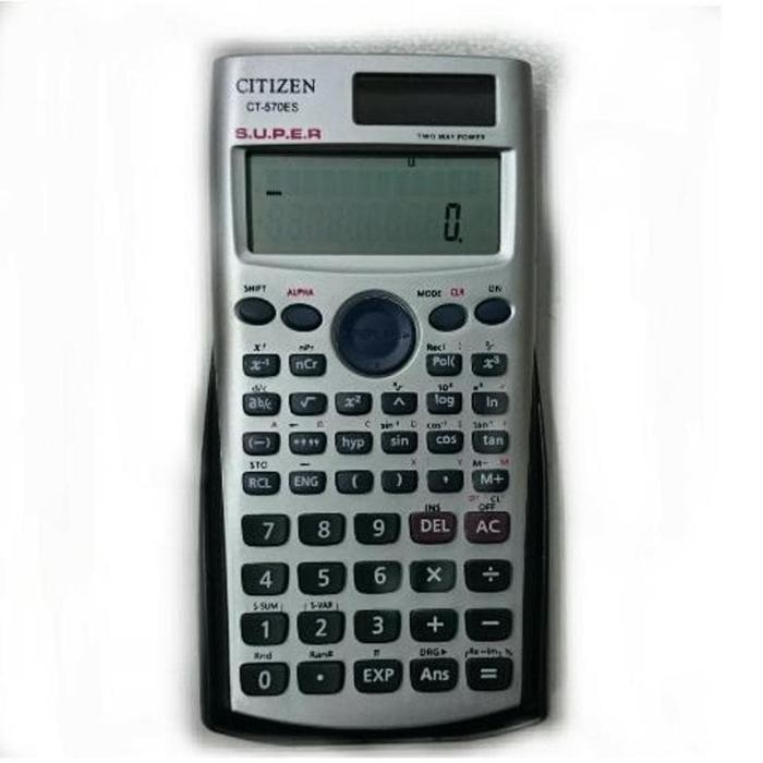 

Kalkulator Calculator Scientific Citizen CT-570ES