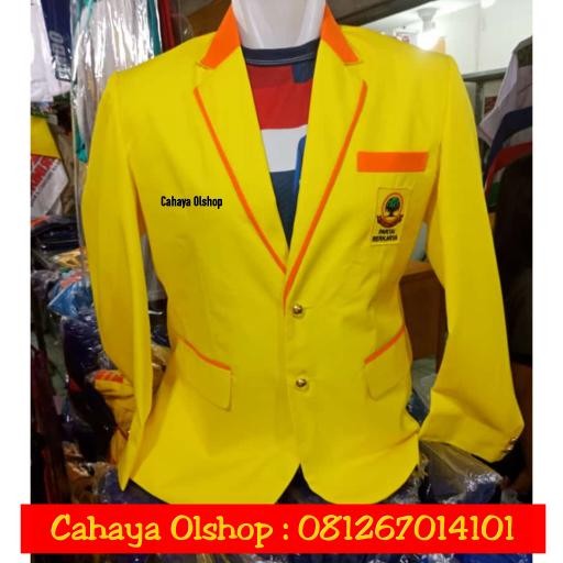 Jas Partai Berkarya New Kancing Emas