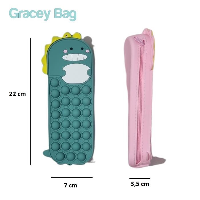 

TEMPAT PENSIL POP IT / TEMPAT PENSIL LUCU / TEMPAT PENSIL JELLY IMPOR