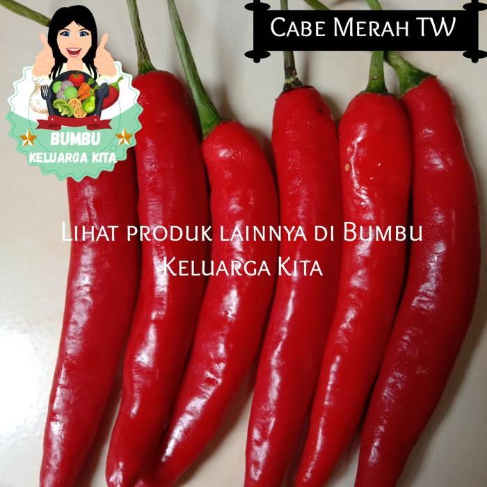 

Pilihan- Cabai / Cabe Merah Besar / Cabe Tw Merah 1Kg