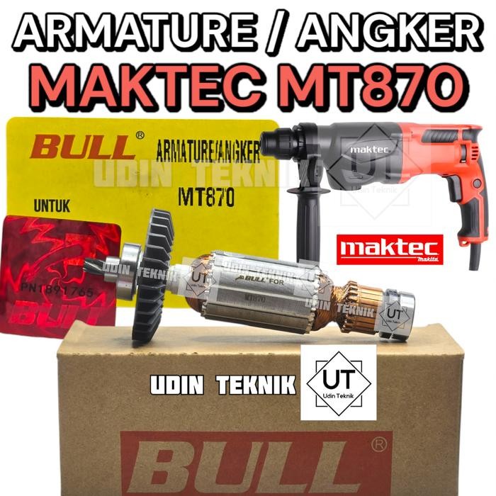 Armature Maktec Mt870 Angker Armacur Mesin Bor Bobok Maktec Mt 870