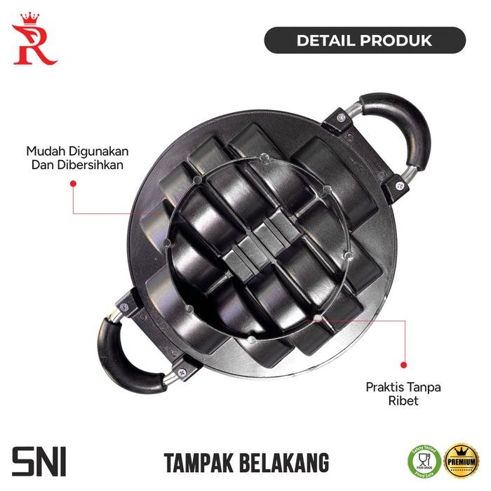 Wajan Cetakan Kue PUKIS Loyang Pukis Anti Lengket