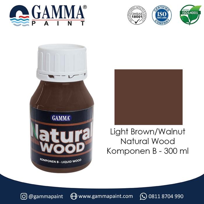 Natural Wood Komponen B - 300ml - Cat Pewarna Motif Efek Urat Kayu