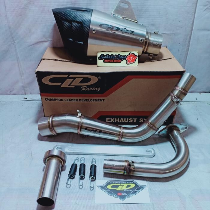 KNALPOT SHARK CLD RACING VARIO 125 VARIO 150 ORIGINAL CLD RACING
