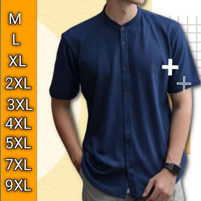 Kemeja Polo Jumbo Pique Lacos Kerah Ciangi Shanghai BIG SIZE