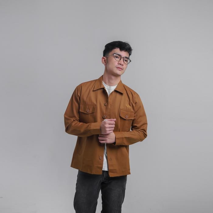 Pilihan- Ineat Zaku Trucker Jacket Outerwear Caramel