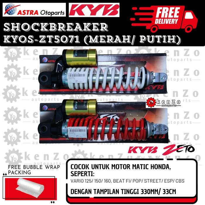 SHOCKBREAKER TABUNG ZETO HONDA BEAT STREET BEAT POP KYB 5071