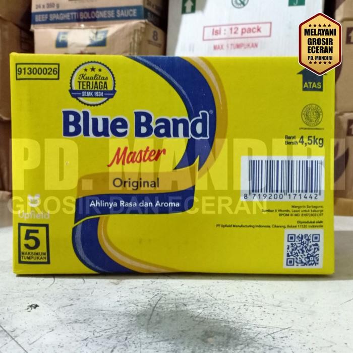 

Pilihan- Blue Band Master Margarine 4,5 Kg