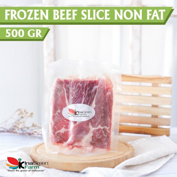 

Pilihan- Frozen Aus Beef Slice No Fat Inagreen Farm Bandung