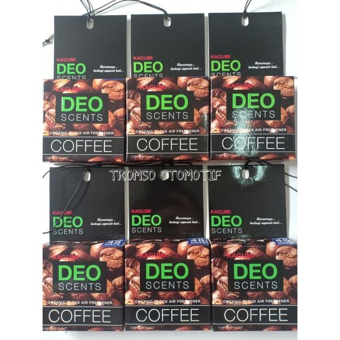 Pilihan- Parfum Mobil Deo Scents Aroma Kopi Parfum Mobil Kopi Pengharum Mobil