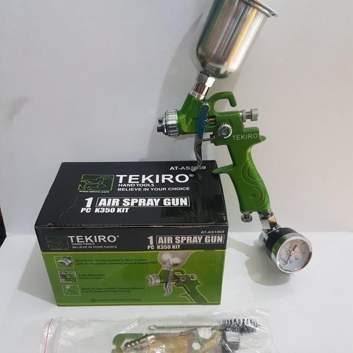 Terbaik Spray Gun Tekiro K350 Kit Semprotan Cat Tekiro 100% Ori