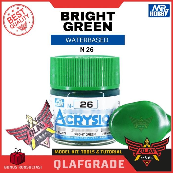 

MR ACRYSION BRIGHT GREEN N26 CAT ACRYLIC Gunpla gundam