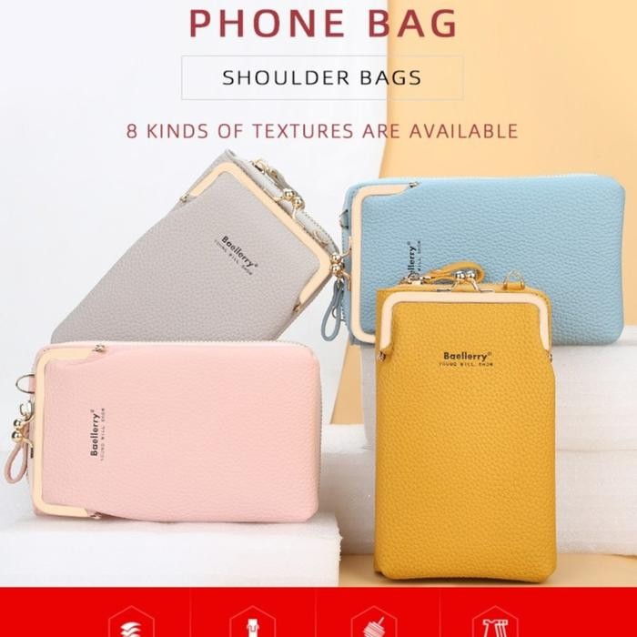 

N8601 Dompet Tas HP Model Korea dengan tali panjang