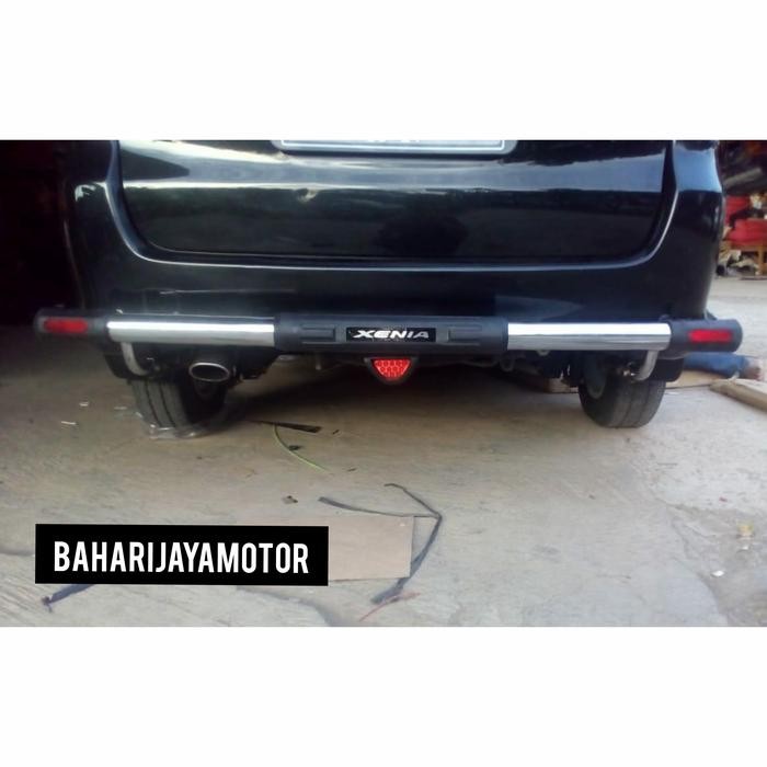 PENGAMAN BUMPER BELAKANG DAIHATSU XENIA TAHUN 2006-2021 KUALITAS TERBAIK