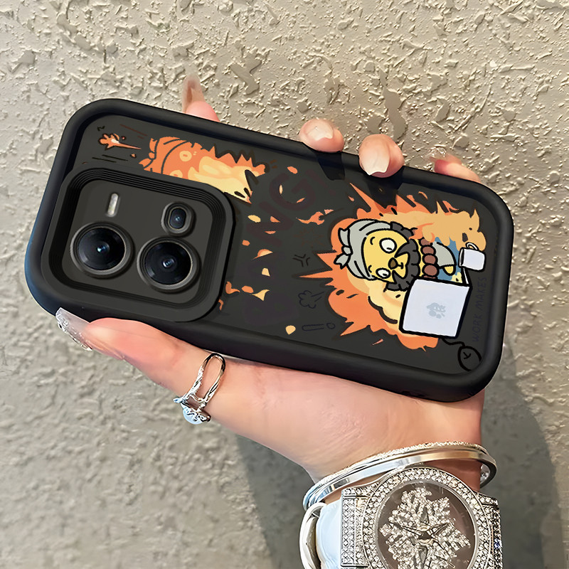 Casing Hp VIVO V25 5G VIVO V25E VIVO X80 Lite 5G Case Softcase Kesing Situasi pekerja saat ini pola 