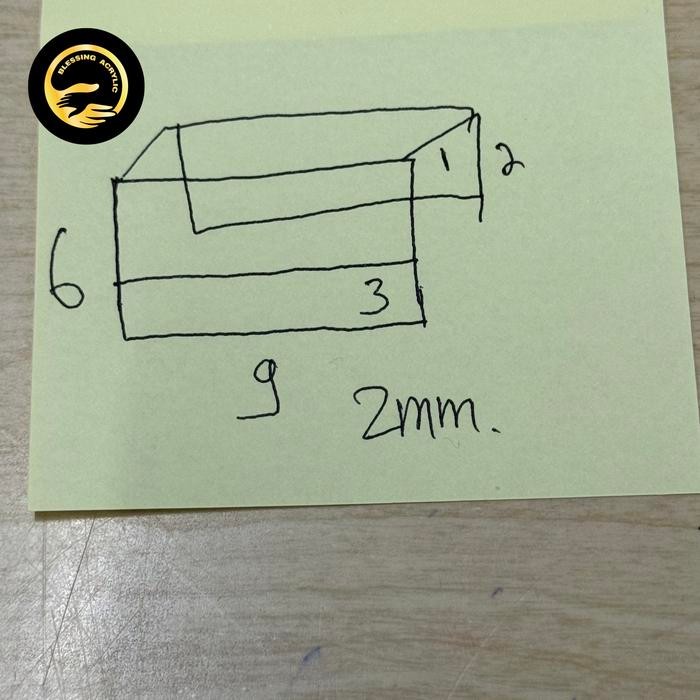 

Acrylic Tent Card Selipan Kertas Jepit Di Rak Custom 6X9 Cm 30 Pcs