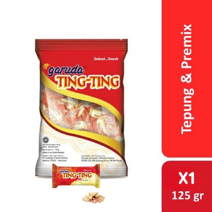 

New Permen Tingting Kacang Garuda 125 Gr by Jadoel_Snack Candy Food Makanan Kering Camilan