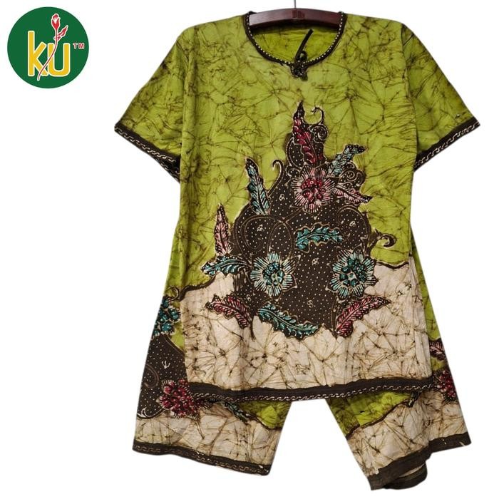 Kencana Ungu Setelan Kulot Jumbo Kaos Label Hitam - Celana Kulot Jumbo Label Hitam Premium