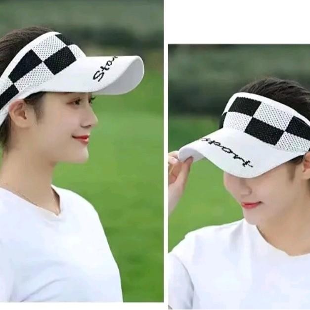 Pilihan- Topi Golf Topi Senam Rajut Pria Wanita Import