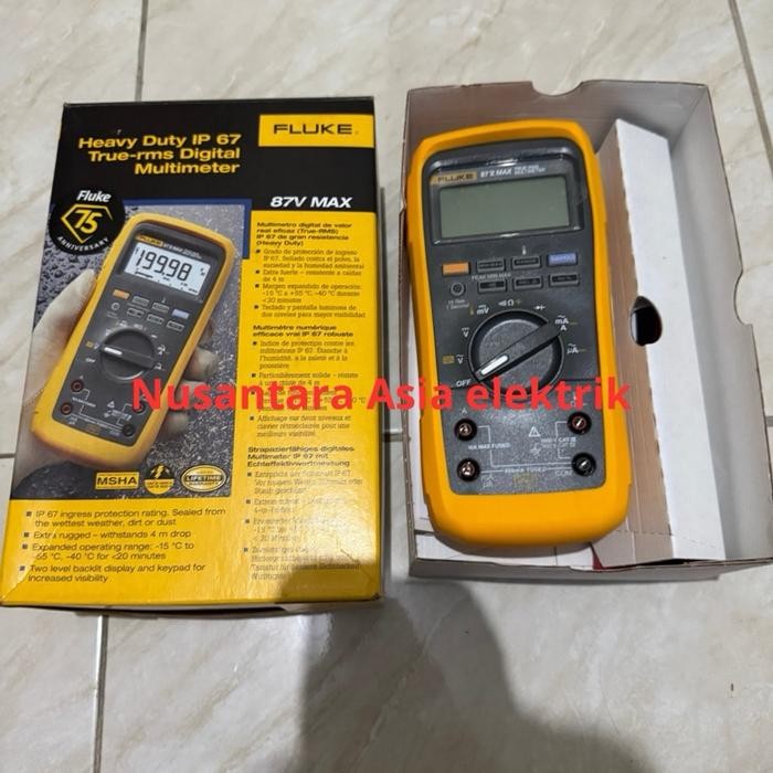 FLUKE 87V MAX TRUE-RMS DIGITAL MULTIMETER BEST SELLER
