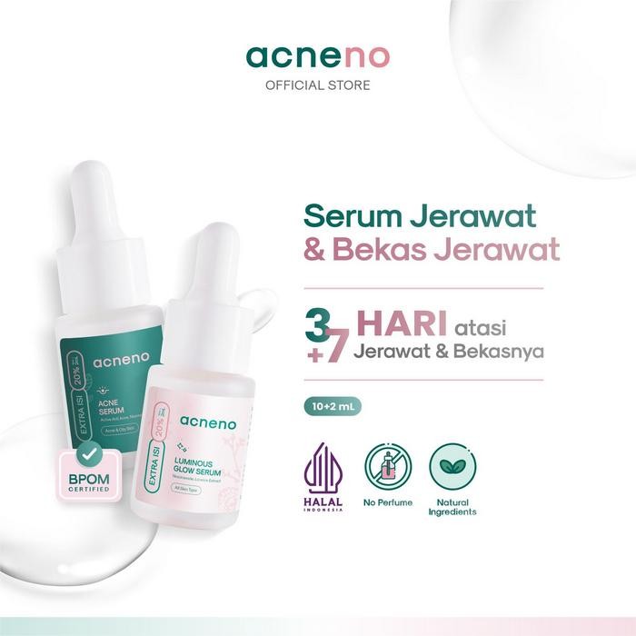 Pilihan- Bundling Acneno Serum (Acneno Acne Serum & Luminous Glow Serum)