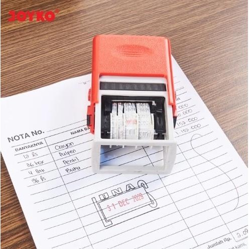 

Stempel Tanggal Joyko S-71 (Lunas) Self Inking Date Stamp