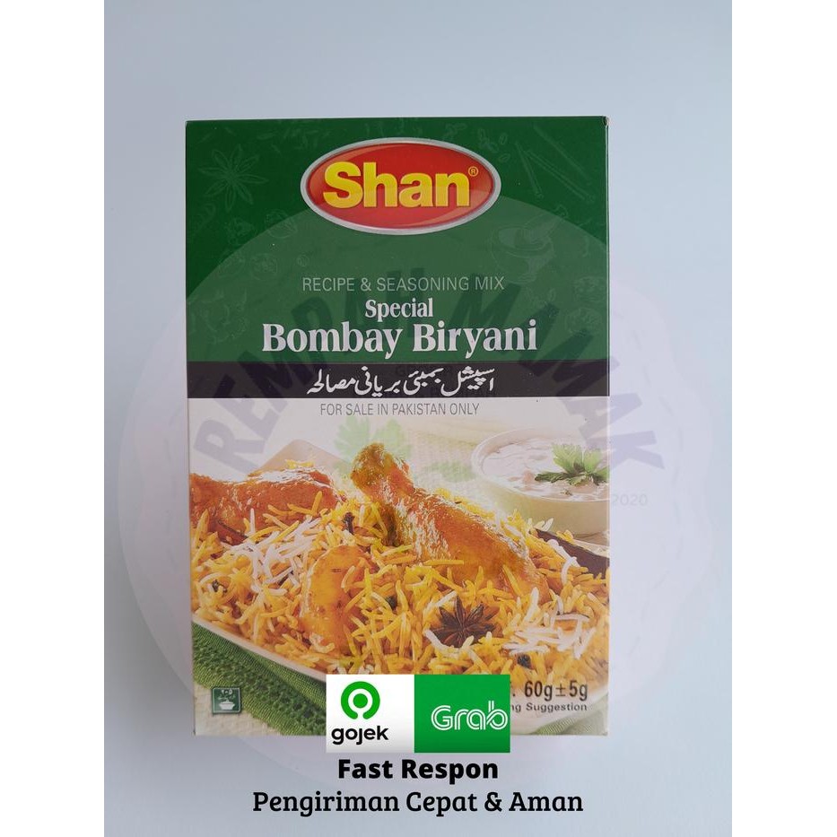 

Stok Baru Shan Bumbu Bombay Biryani / Bumbu Basmati Shan