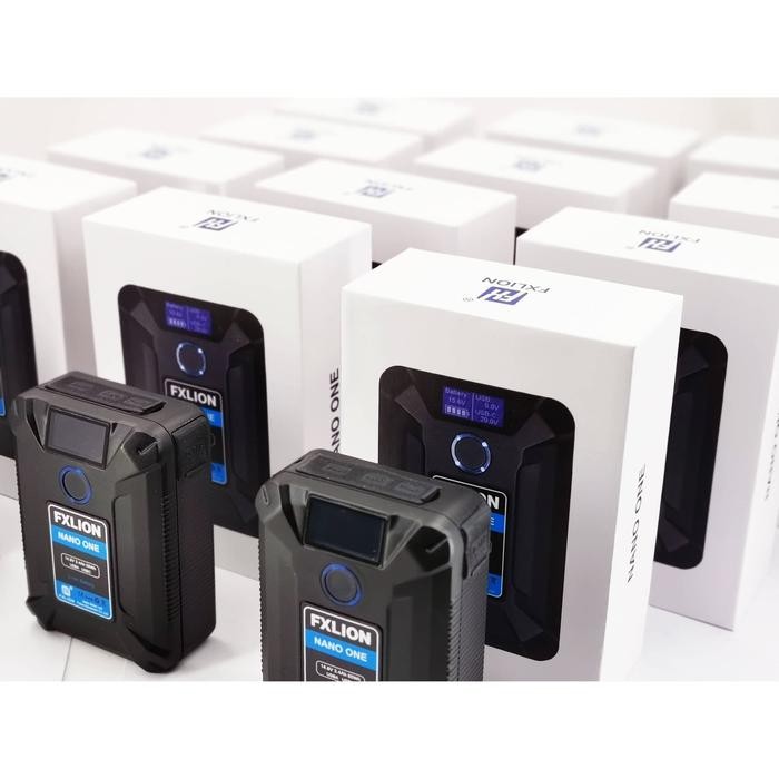 Hemat Fxlion Nano Continuous Power Plate - V-Mount For 2 Nano Batteries Terlariss 